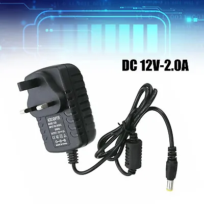 12V2A Power Supply Charger Cable Adapter For Makita BMR Site Radio Mains Charger • £8.89