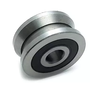 $13.34 • Buy US Stock LV20/8 V Groove 8 X 30 X 14mm Ball Track Roller Guide Vgroove Bearing