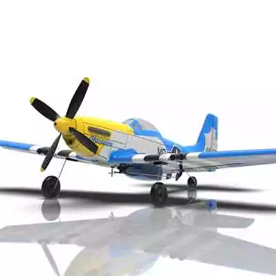 VolantexRC Mini Mustang P-51D V2 EPP RC Airplane RTF | 400mm Wingspan | 2.4G 4CH • $138