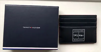 £20 • Buy Men’s Tommy Hilfiger The Signature Navy Credit Card Holder Wallet. Brand New