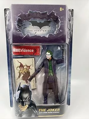 Mattel Batman: The Dark Knight Movie Masters The Joker 6  Action Figure 2009 New • $18.74