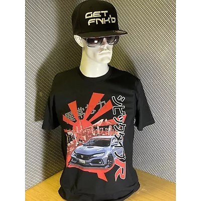 Get Fnkd New Age Hero Fk8 Civic Type R T-shirt - Black Honda Vtec Turbo Fashion • £35