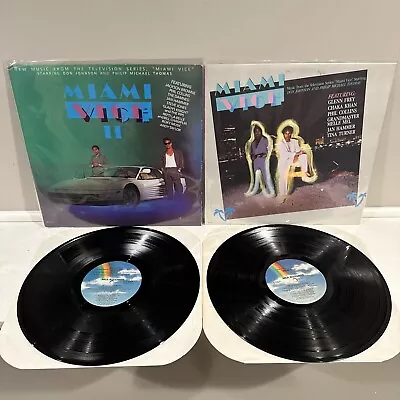 MIAMI VICE / MIAMI VICE II Lot Of 2 LPs - Miami Vice / PHIL COLLINS • $19.99