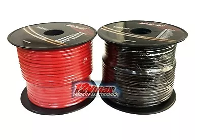 14 Gauge Wire Red & Black Power Ground 100 Ft Each Primary Stranded Copper Clad • $21.99