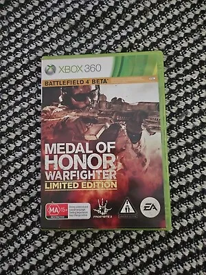 Xbox 360 - Medal Of Honor: Warfighter - Limited Edition Game PAL - Free Postage • $6.99
