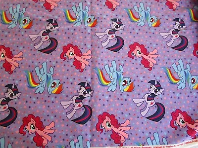 My Little Pony 2013 COTTON Fabric SPRING CREATIVE HASBRO • $35