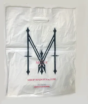 Madonna- MDNA Merchandise Plastic Bag From Concert Tour - Used • $25