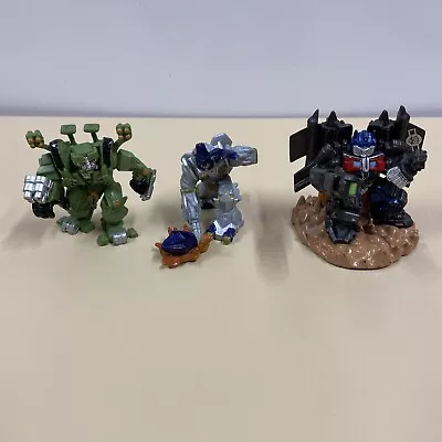 £11.99 • Buy Transformers Robot Heroes Hasbro Figures Bundle Optimus Prime, Brawl & Megatron