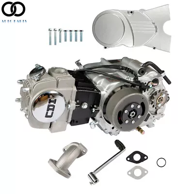 4 Stroke 125cc Motorcycle Engine Single Cylinder Silver For Honda CRF50F XR50R • $203.83