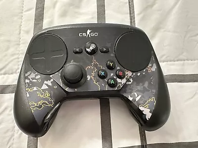 Valve Steam Controller - With Dongle - Model 1001 - Black With CSGO Sticker • $50