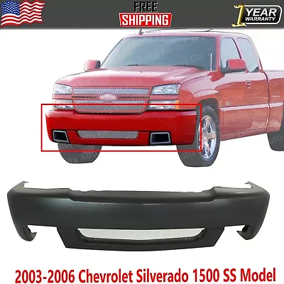 New Front Bumper Cover Primed For 2003 - 2006 Chevrolet Silverado 1500 SS Model • $149.40