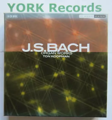 J S BACH  - Organ Works TON KOOPMAN - Excellent Condition 6 CD Set Classic Mania • £9.99