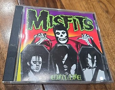 Misfits Evilive CD Plan 9 (Label) Caroline 1997 Hardcore Punk Glenn Danzig PL908 • $39.99