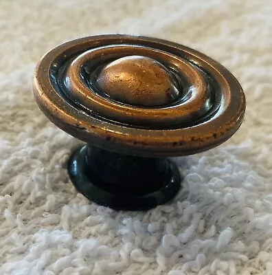 1 3/8” Vintage Copper Arts & Crafts Mission Craftsman Cabinet Knob Drawer Pull • $79.95