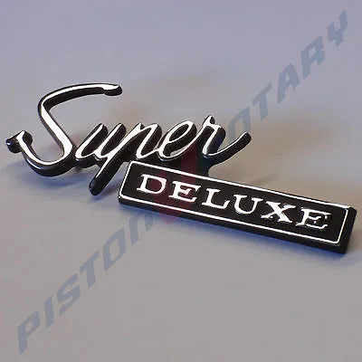 SUPER DELUXE BADGE  New For RX2 RX-2 Mazda Rotary Rotor 12A 13B CAPELLA C 616 • $39.95
