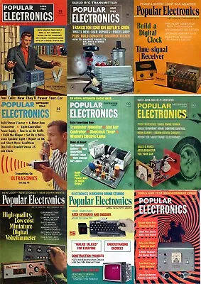 Popular Electronics Magazine's 2 DVD's *COMPLETE* + Poptronics + Extras Maplin's • £4.75