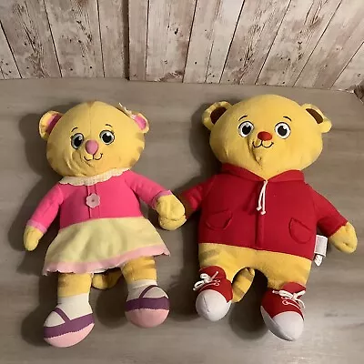 Daniel Tiger's Neighborhood Large Talking Daniel & Baby Margaret Plush Stuffed • $19.50