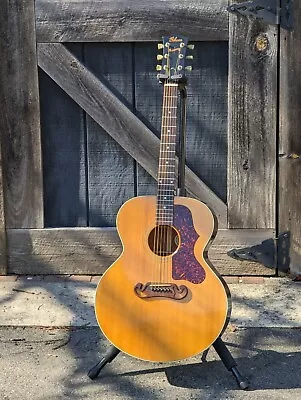 1993 Gibson J-100 XTRA AT Jumbo Acoustic Guitar - Built In Bozeman Montana • $2000