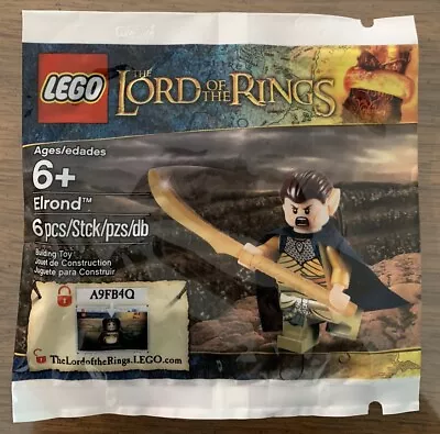 Lego Elrond 5000202 Polybag The Lord Of The Rings Minifigure NEW SEALED • $59