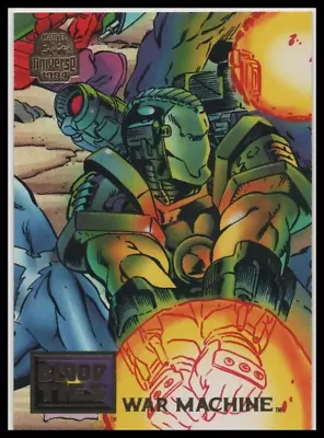 1994 Fleer Marvel Universe Blood Ties  #36 - War Machine • $3.14