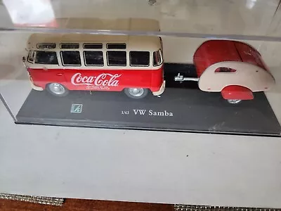 1/43 Motar City Classic Vw Type-2 Coca Cola W/Trailer • $19.99