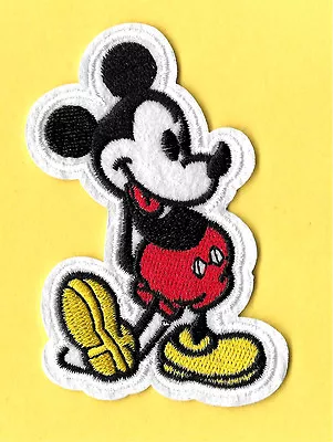 Mickey Mouse - Cartoon - Embroidered Iron On Applique Patch - R - Crafts • $3.99