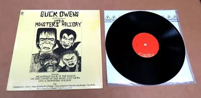 Orig Buck Owens It's A Monsters Holiday USA LP In Shrink Near Mint • $19.95