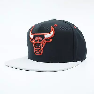 [nt54z-gte-a-5bulls] Mens Mitchell & Ness Nba Chicago Bulls Cord Visor Strapback • $25.99