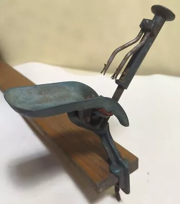 Antique Cast Iron Home Cherry Stoner Standard  Pitter Pat. Aug. 7.  1917 • $31.88