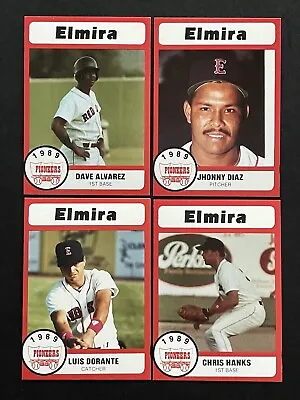 1989 ELMIRA PIONEERS Pucko Cards Set Break ***YOU PICK*** RED SOX Class A- • $1.79