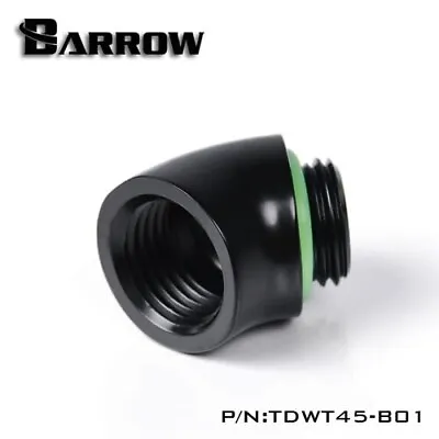 Barrow G1/4  45° Elbow Female To Male Fitting TDWT45 • $4