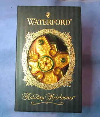 $24.49 • Buy Waterford Holiday Heirlooms Regal Celtic Cross Ornament 1999 Limited Edition