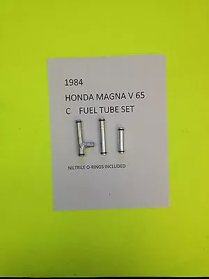 1984 Honda Magna V 65 C Complete Set Of Alluminum Carb Fuel Tubes • $40