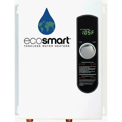 EcoSmart 18 KW 240V Self Modulating Electric Tankless Water Heater Model ECO 18 • $350