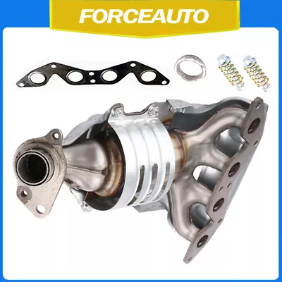 1X Exhaust Manifold W/ Catalytic Converter Header Fit 01-05 Honda Civic 673-608 • $77.90