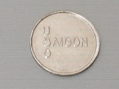 Vietnam USO Saigon 10 Cent Token United States Military Forces • $35