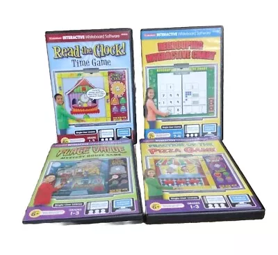 Lakeshore Interactive Learning DVD Lot GRADE 1-3 2-4 Words Math Educational Game • $16.67