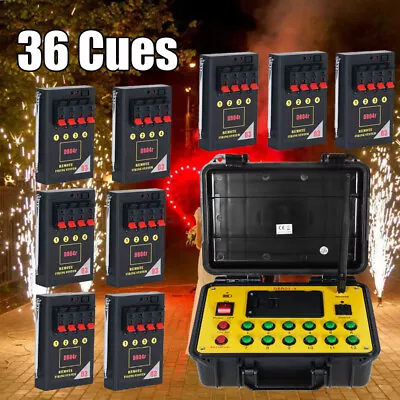 Ship From USA 36 Cues Fireworks Firing System 500M Distance Program • $125.99