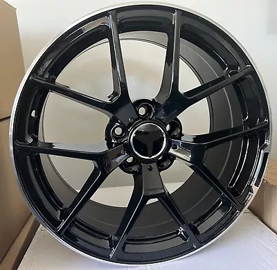 18x8.5 18x9.5 BLACK Wheels Fits Mercedes E300 E350 E450 CLK350 5x112 Rims Set 4 • $749