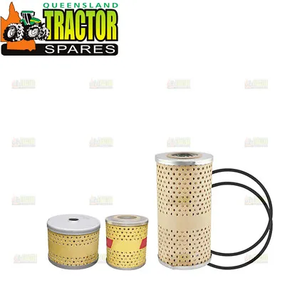 Massey Ferguson FE35 (4 Cylinder Diesel) Fuel And Engine Oil Filter Kit • $51.50