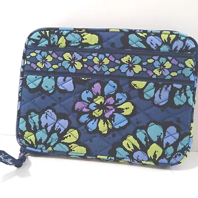 Vera Bradley E-reader Sleeve Tech Tablet Case Cover Indigo Pop Ipad Blue  • $13.99