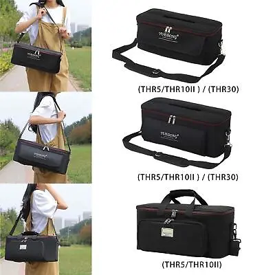 Speaker Bag Carry Case Waterproof Case Instrument Bag Wear-resistant Travel • £44.58