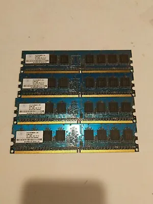 2GB KIT 4 X 512MB PC2 4200 Power Mac Macintosh G5 Memory Ram NT512T64U88A0BY-37B • $16.95