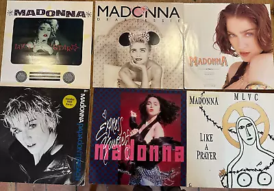 Amazing Collection Of 56x 12  Vinyl Singles From Madonna Includes Many Rarities • £20