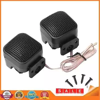 2pcs 500W Square Car Tweeter Speakers Mini Treble Loudsspeaker Car Audio Speakers • £4.56