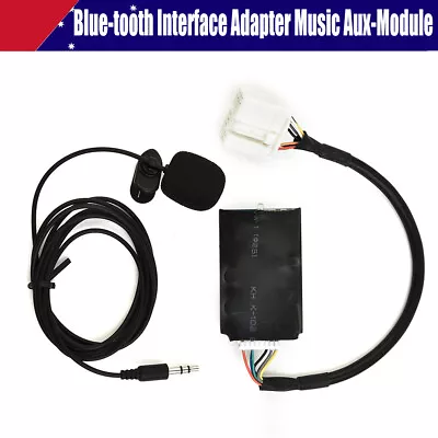 Car Bluetooth AUX Adapter CD Box Harness With Mic For Honda Accord Odyssey Acura • $38.79