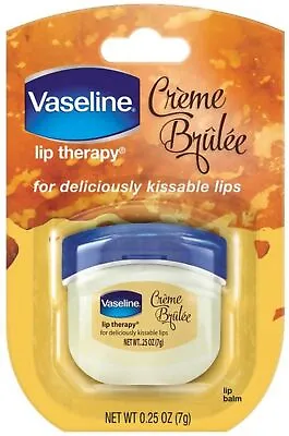 New Vaseline Lip Therapy Lip Balm Creme Brulee 0.25 Oz • $7.29