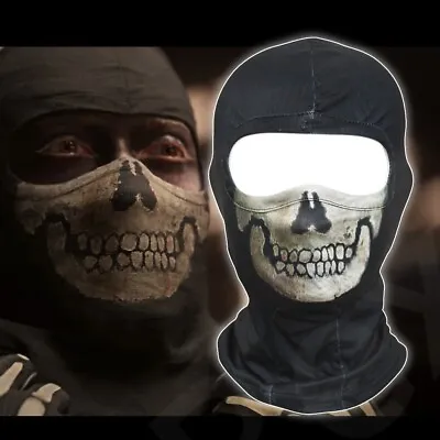 COD19 : MW2 Ghost Simon Riley 's Skull Mask Balaclava Cosplay • $18