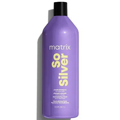 Matrix NEW Total Results Color Obsessed So Silver Shampoo 1000ml • £21.95