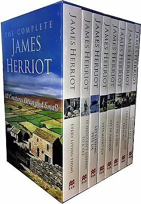 £20.99 • Buy The Complete James Herriot Box Set 1-8 Collection 8 Books Set Every Living Thing